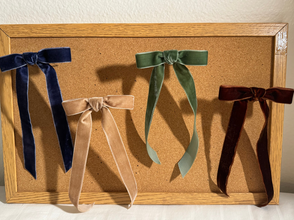 New! Velvet Bow Ring - set of 6 PREORDER (ships Dec 15)