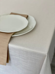 Ivory Burlap- Spill proof - Not included in sale