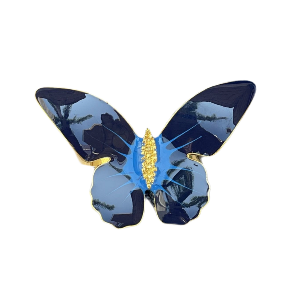Navy butterfly