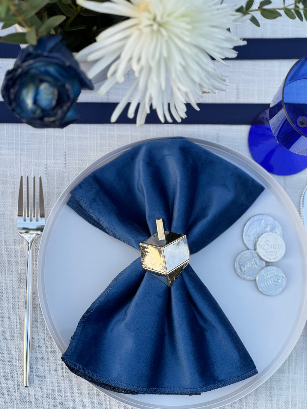 Dreidel Napkin Ring - Pack of 6