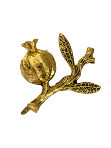 NEW! Gold Pomegranate-set of 6