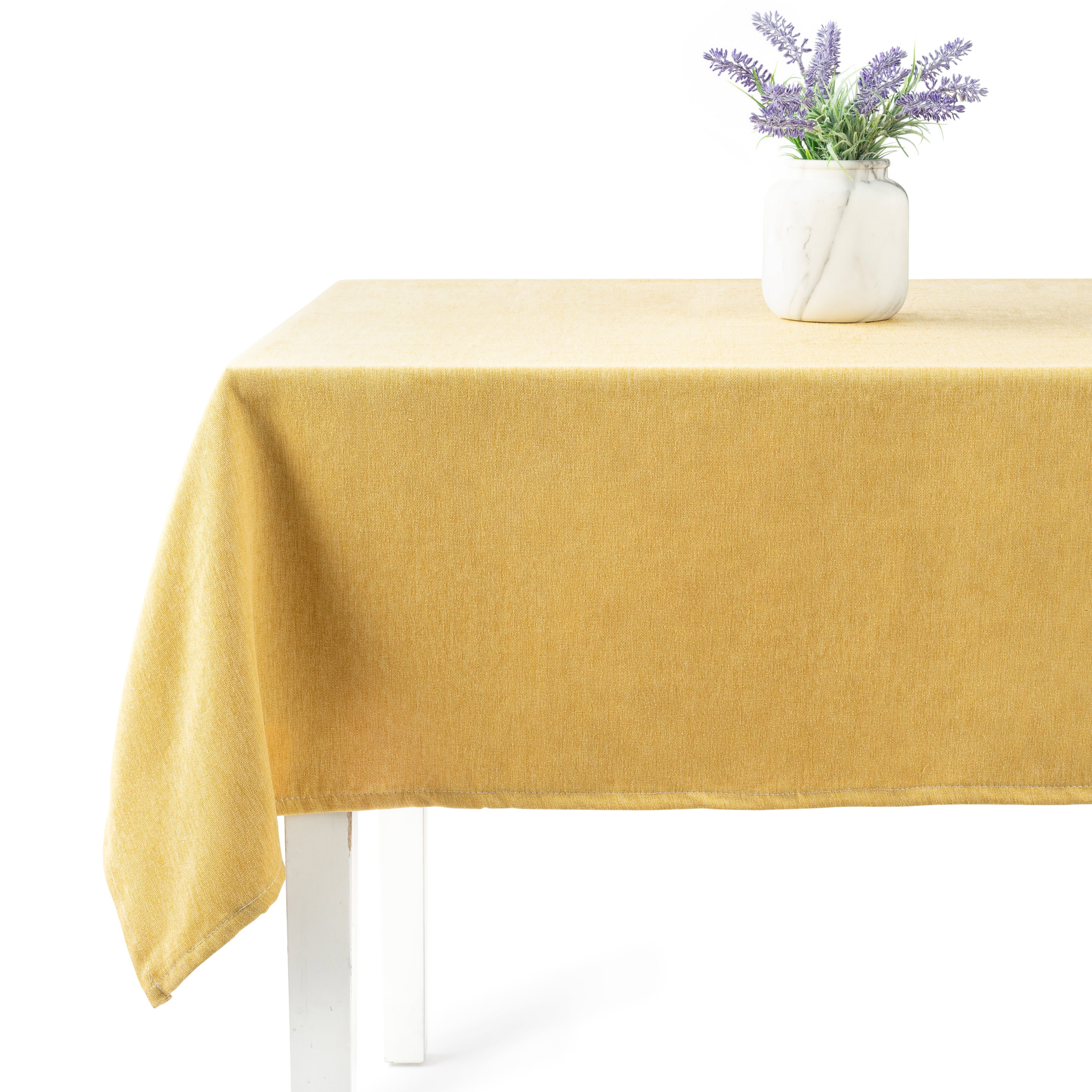 THE SAHARA - MUSTARD FAUX LINEN