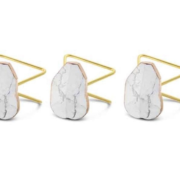 Marble Ring - Set of 4 - Available in 2 colors