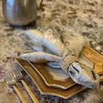 Gold Stone Napkin (Pack of 6)