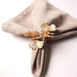 Gold Butterfly Ring (matted)