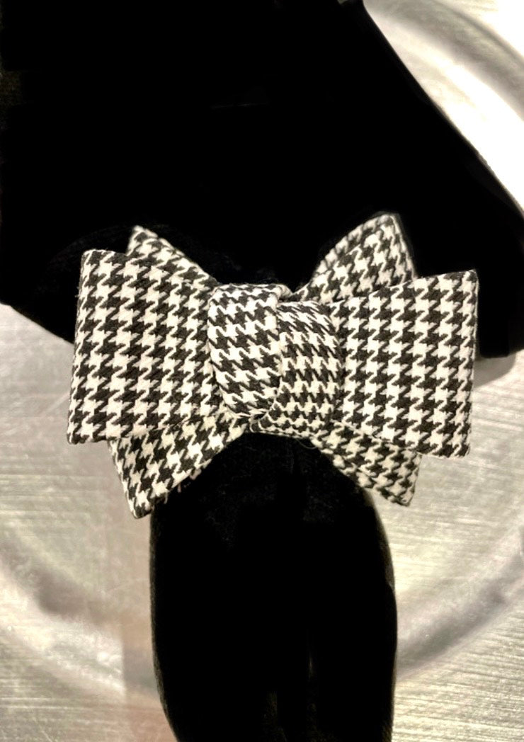 HOUNDSTOOTH Bow Ring - Set of 6