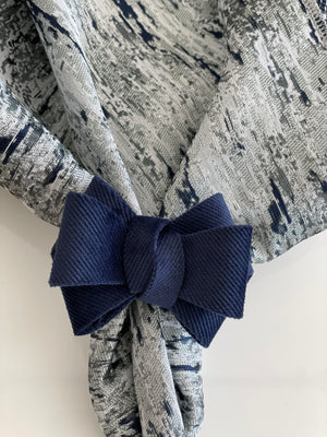 NAVY Bow ring - Set of 6
