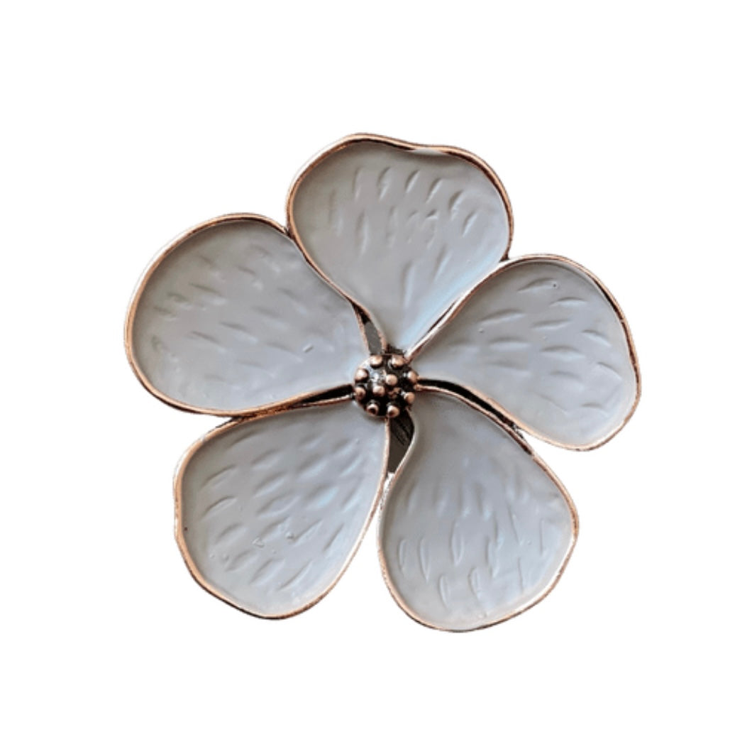 Taupe Flower - Set of 6