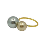 Pearl Ring - Set of 6 - Available in 6 colors