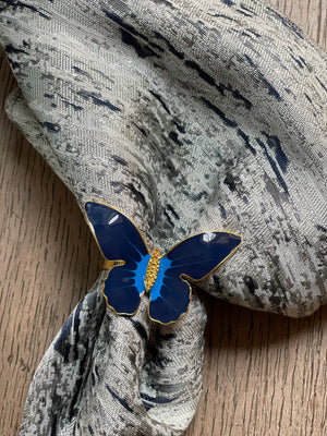 Navy butterfly