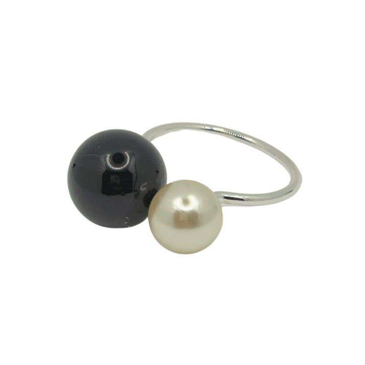 Pearl Ring - Set of 6 - Available in 6 colors