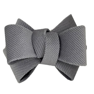 GREY bow ring - Set of 6