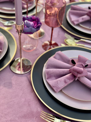 Velvet Mauve tablecloth