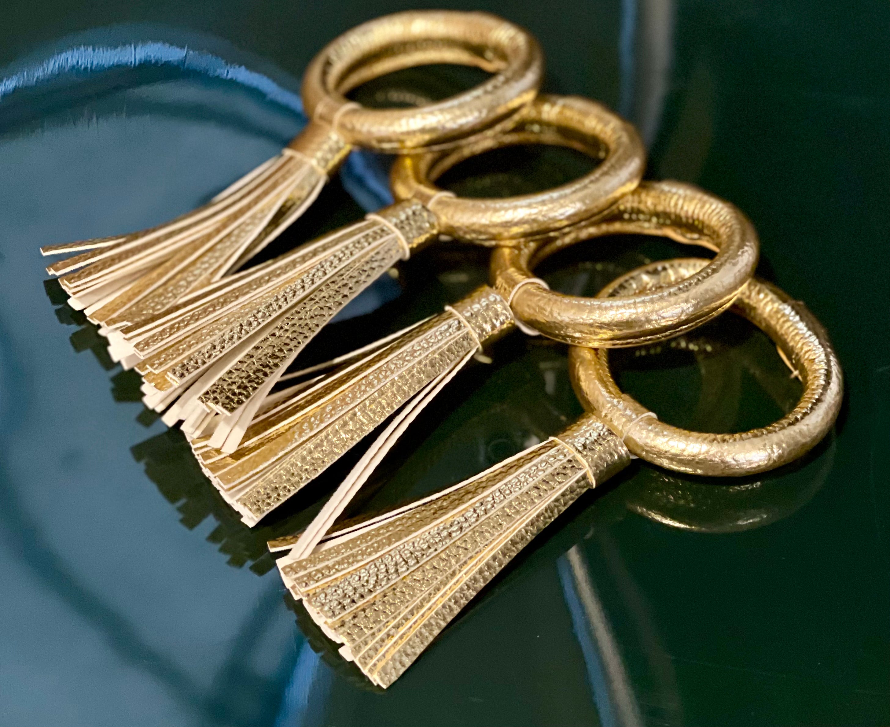 Gold Tassel - Set of 4