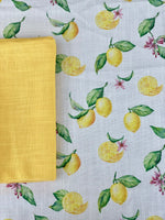 Yellow Burlap Napkin - Pack of 6