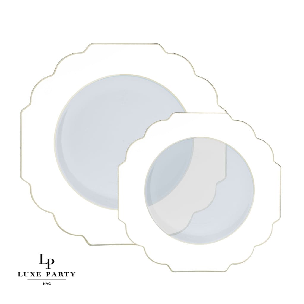 Scalloped plastic plates hotsell