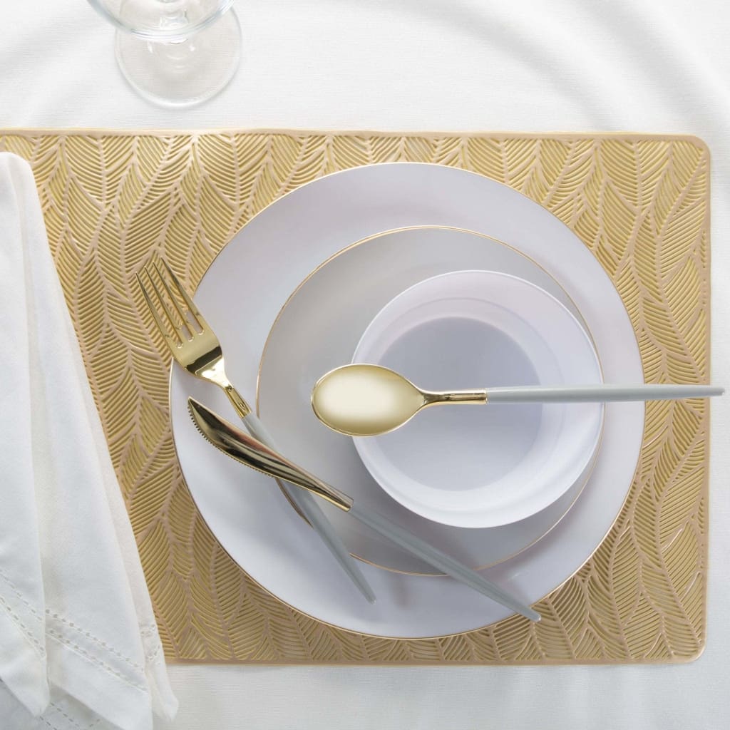 Shell Placemats Shell Laser Cut Placemat in Gold