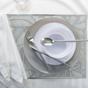 Shell Placemats Shell Laser Cut Placemat in Silver